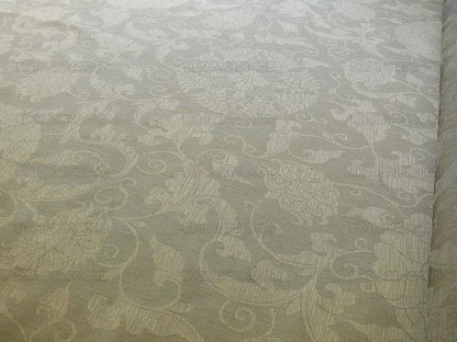 By yard Lee Jofa Porcelain Silk Sand White Beige Chinoiserie Lotus Peony MSRP 190/Y