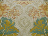 LEE JOFA HERMITAGE DAMASK RUST EMERALD GREEN GOLD LAMPAS BTY MSR