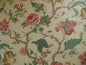 mAGNIFICent!! LEE JOFA GUGARAT LINEN PEONY TREE OF LIFE STRAW BE
