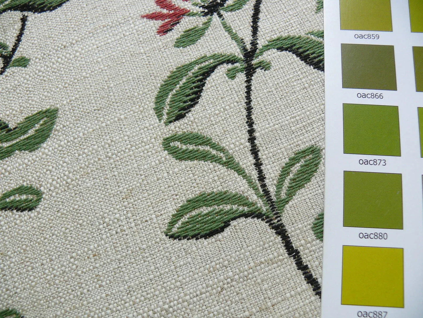 Lee Jofa Jasmine Lampas "berry" Honeysuckle Gold Pink Blue Green Grand Floral Linen Cotton William Morris Inspired MSRP USD 236/Y