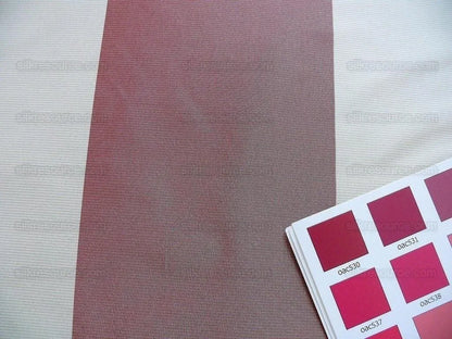 By Yd Lee Jofa Devine Silk Taffeta Stripe "crimson" Red Blue White Crimson Americana