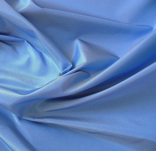 LEE JOFA PALAIS 100% SILK TAFFETA BLUE LAGOON BTY $199/Y
