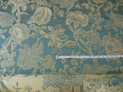 Lee Jofa Lee Jofa Devonshire Damask "azure" Blue Silk MSRP USD 356y