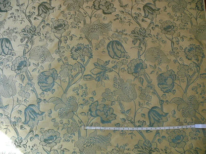 Lee Jofa Lee Jofa Devonshire Damask "azure" Blue Silk MSRP USD 356y