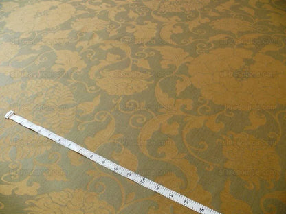 Bty Lee Jofa Porcelain Silk Navy Chinoserie Lotus Peony MSRP USD 190Y