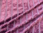 BTY KRAVET CUT VELVET SILKY STRIPE DEEP PURPLE EGGPLANT MSRP$208