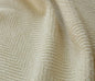 6Y LEE JOFA CLYDE CHEVRON CHENILLE PARCHMENT HERRINGBONE WHITE M