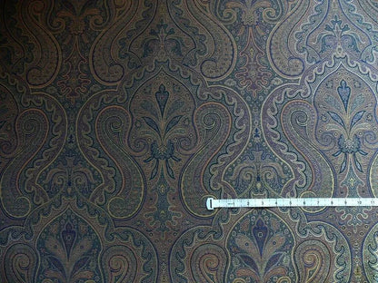 Lee Jofa Madagascar Paisley Mediterinian Blue Damask Renaissance MSRP USD 198