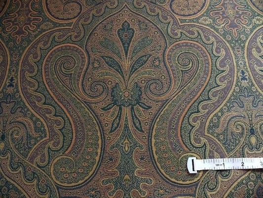 Lee Jofa Madagascar Paisley Mediterinian Blue Damask Renaissance MSRP USD 198