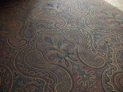 Lee Jofa Madagascar Paisley Mediterinian Blue Damask Renaissance MSRP USD 198