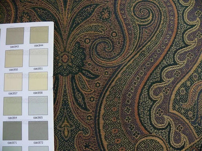 Lee Jofa Madagascar Paisley Mediterinian Blue Damask Renaissance MSRP USD 198