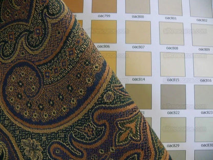 Lee Jofa Madagascar Paisley Mediterinian Blue Damask Renaissance MSRP USD 198