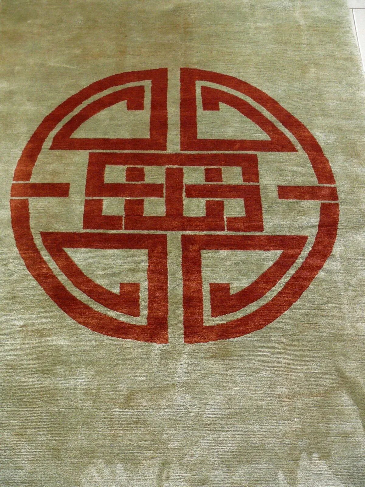 100% Silk Oriental Rug HAND KNOTTED by Kravet MSRP$3325