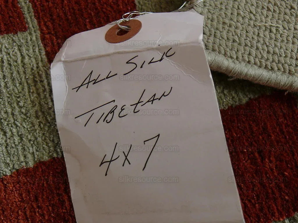 100% Silk Oriental Rug Hand Knotted By Kravet MSRP USD 3325