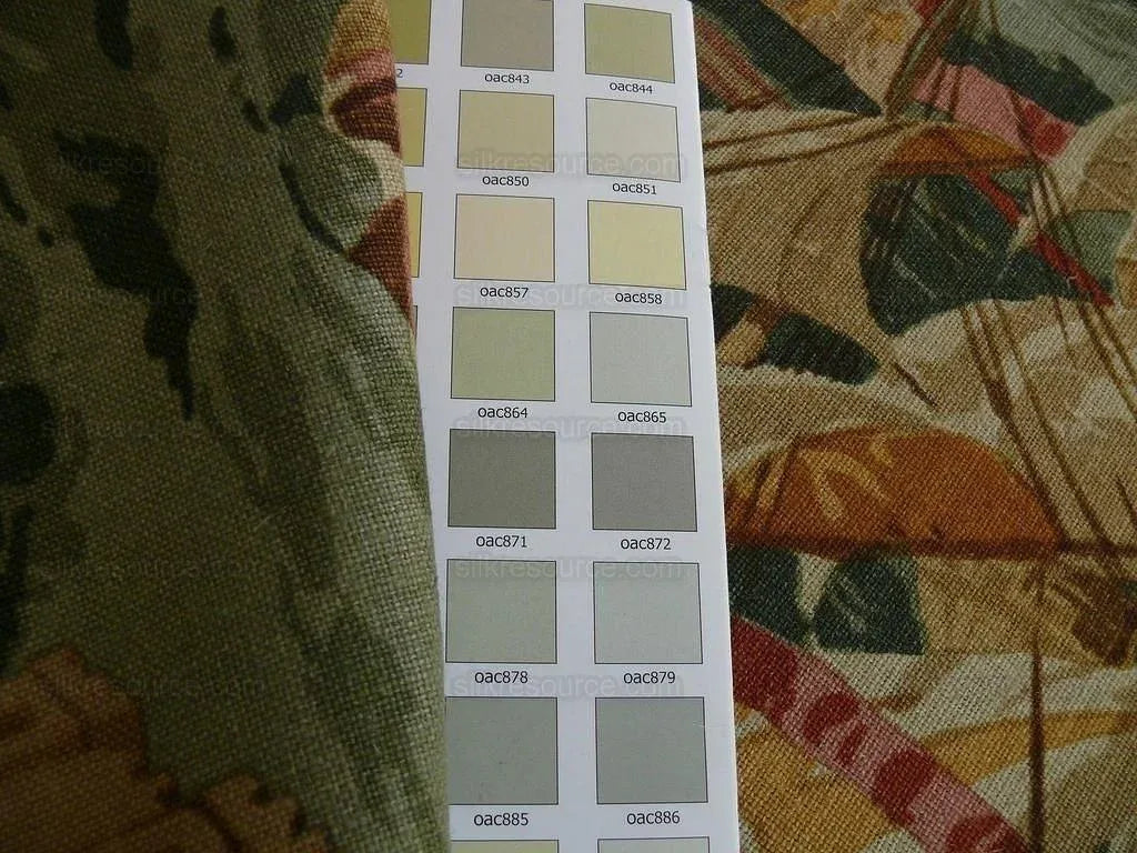 1.375Y Lee Jofa Sixteenth Century Aegean Pacific Linen Print Bty MSRP USD 156/y