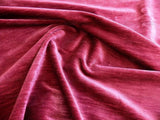 Lee Jofa Fulham Linen Velvet Plum Burgundy Bty MSRP USD 196