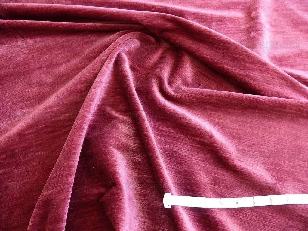Lee Jofa Fulham Linen Velvet Plum Burgundy Bty MSRP USD 196