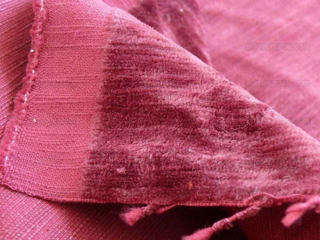 Lee Jofa Fulham Linen Velvet Plum Burgundy Bty MSRP USD 196