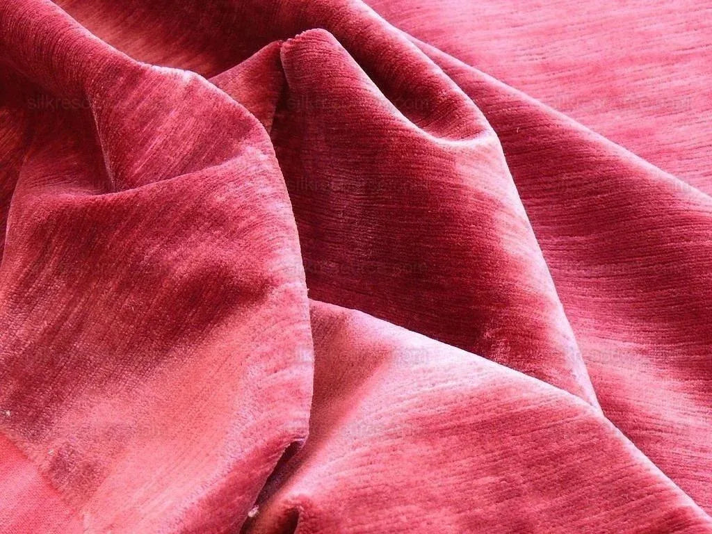 Lee Jofa Fulham Linen Velvet Plum Burgundy Bty MSRP USD 196