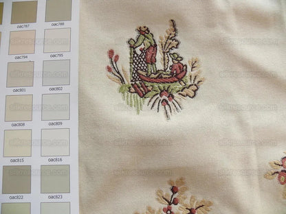 By yard Lee Jofa Siam Weave Mill French Toile Fil Coupe Mandarin Red MSRP USD 296/y