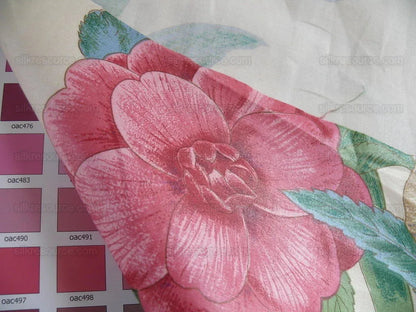 Lee Jofa Gloriana  Butterfly Garden Iris Ocra Camelia Foxglove Chintz MSRP USD 196/y