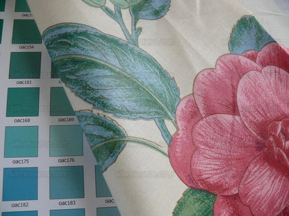 Lee Jofa Gloriana  Butterfly Garden Iris Ocra Camelia Foxglove Chintz MSRP USD 196/y