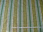 LEE JOFA BANCROFT STRIPE LEAF MINT GREEN BLUE & GOLD STRIPE LINE