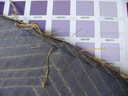 Lee Jofa Nehri Silk Chenille Ochre Herringbone Gold Purple chevron MSRP USD236/y