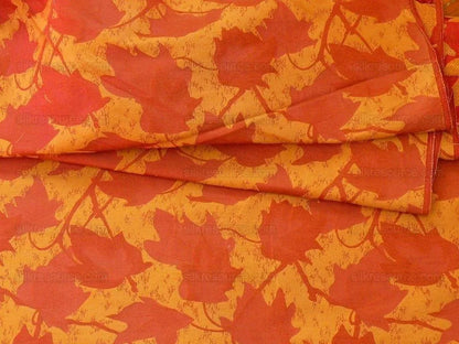 Lee Jofa/groundworks Japanese Maple Garnet Red Gold Silk Wabi Sabi MSRP USD296/yard