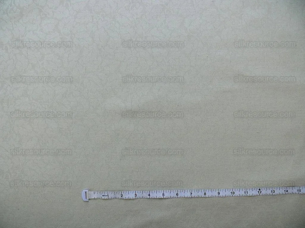 by yard Lee Jofa Enchanted Forest Cameo White Foliage Damask Cotton Linen MSRP USD 168/Y