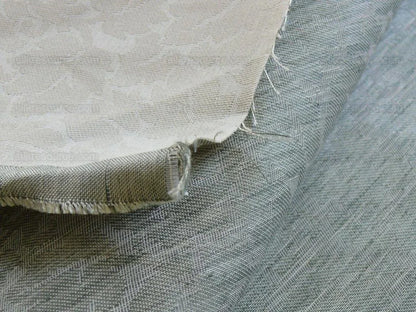 by yard Lee Jofa Enchanted Forest Cameo White Foliage Damask Cotton Linen MSRP USD 168/Y