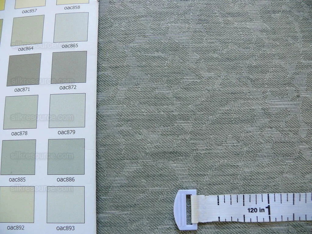 by yard Lee Jofa Enchanted Forest Cameo White Foliage Damask Cotton Linen MSRP USD 168/Y