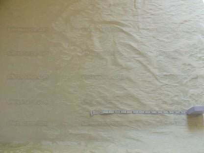 Lee Jofa Victoria Silk Damask Ivory Pearly White Lace+pearl+tuli