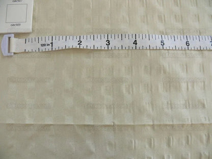 Lee Jofa Groundworks Fabrics 100% Silk Tinsmith Taffeta Pearly White Seersucker Bty