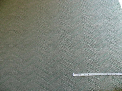 By Yard Lee Jofa Nehri Silk Chenille Ochre Herringbone Mist