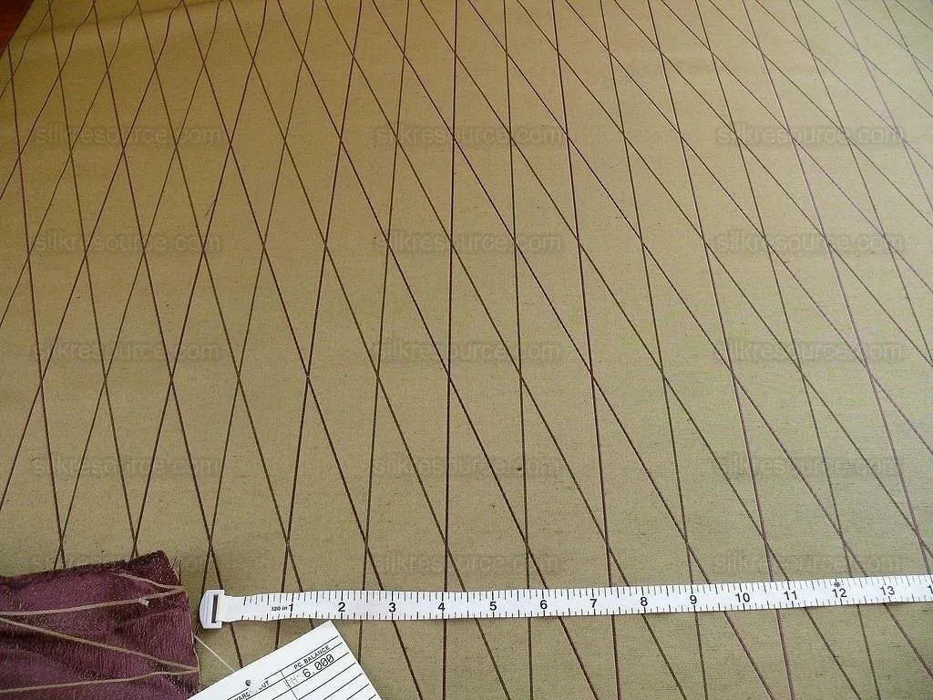 6y Lee Jofa/groundworks Rover Silk "nutmeg" Eggplant Purple Bron