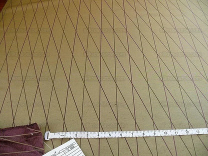 6y Lee Jofa/groundworks Rover Silk "nutmeg" Eggplant Purple Bron