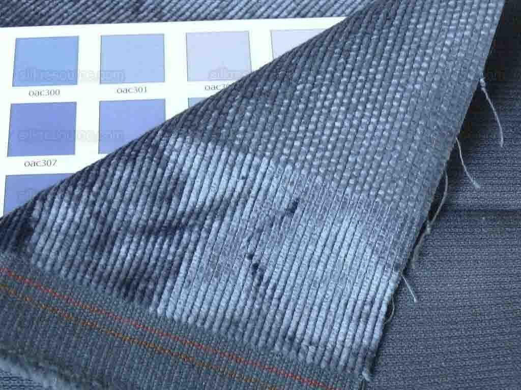 0.5Y Lee Jofa Continental Velvet "evening" Blue Velvet Stripe