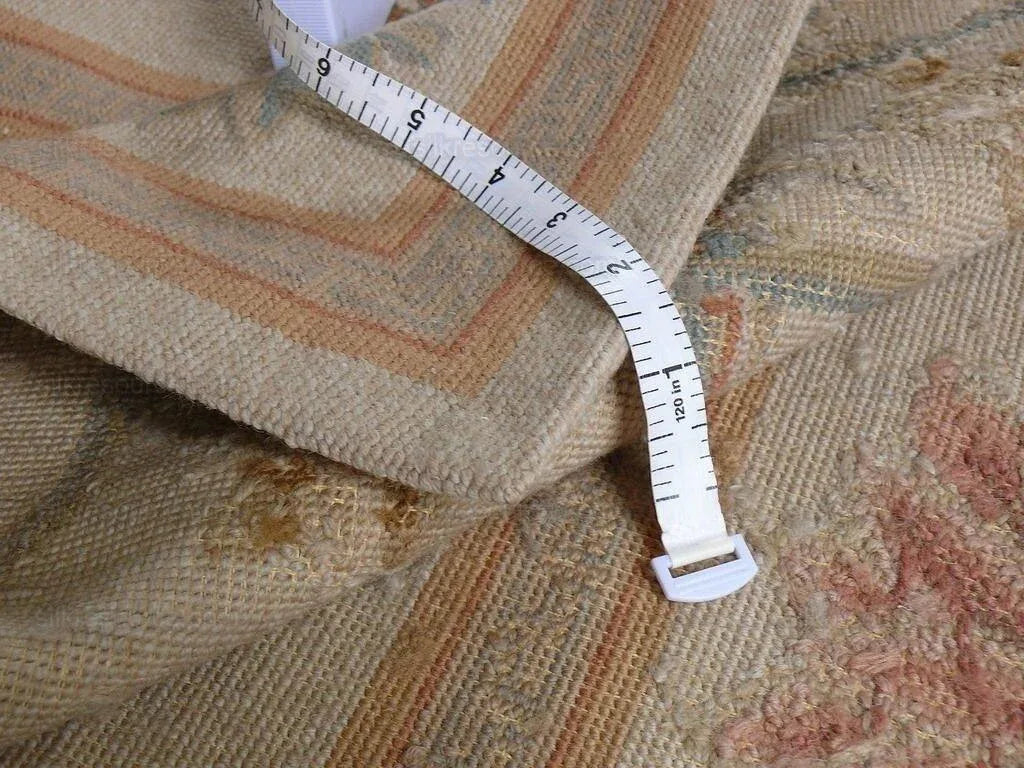 Stark Hand Made Needlepoint Beige Lotus Peony Winter Plum Lily Rug 16'10x11'10" MSRP USD 18,000+