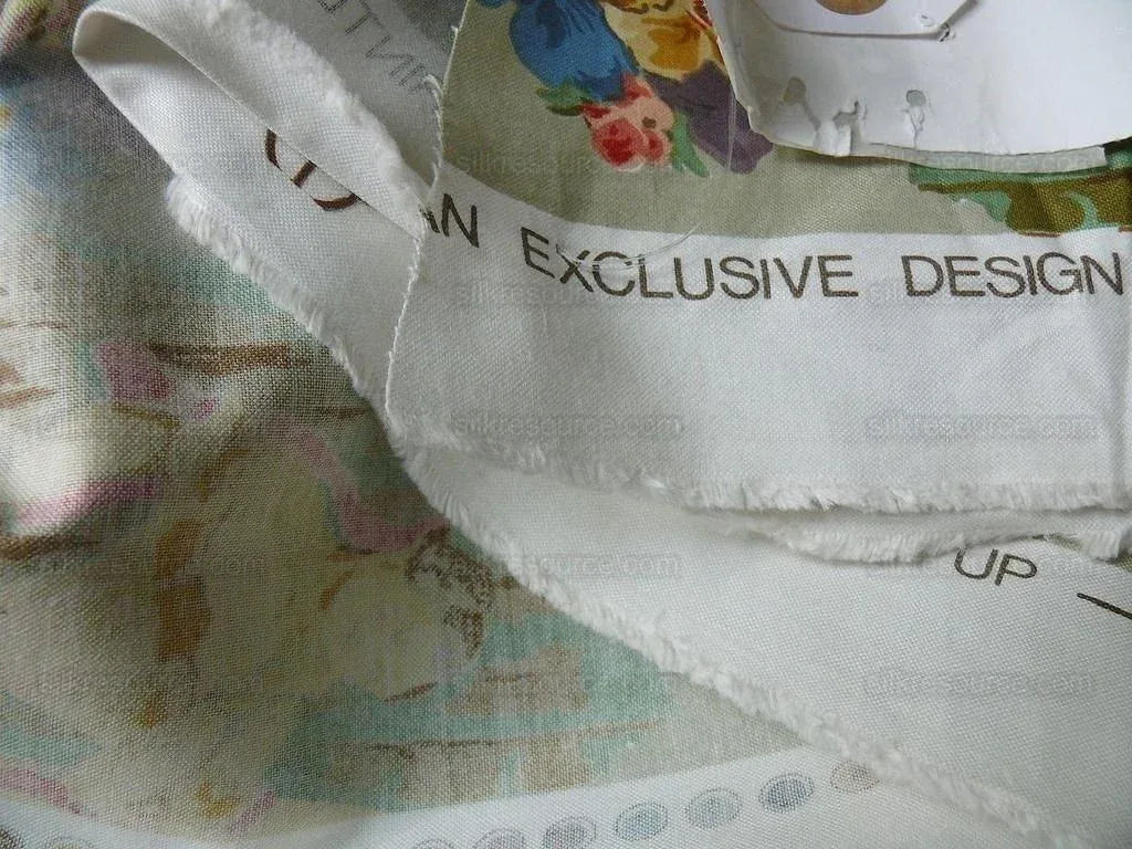 Lee Jofa English Country Polished Cotton "garden Party" Cloud Bl