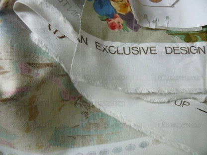 Lee Jofa English Country Polished Cotton "garden Party" Cloud Bl