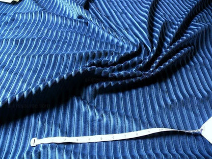 By Yard Lee Jofa Princeton Corduroy Midnight Blue Velvet $78/y