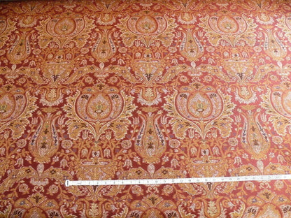 Lee Jofa San Pietro Paisley "crimson" Red Burgundy Blue Paisley