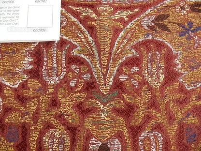 Lee Jofa San Pietro Paisley "crimson" Red Burgundy Blue Paisley