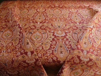 Lee Jofa San Pietro Paisley "crimson" Red Burgundy Blue Paisley