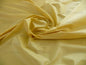 LEE JOFA LA FENICE SILK "MAIZE" SILK TAFFETA YELLOW GOLD LEMONCE