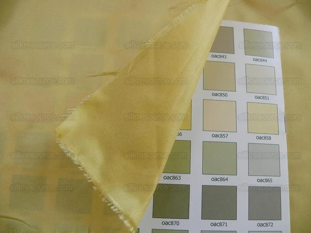 Lee Jofa La Fenice Silk "maize" Silk Taffeta Yellow Gold Lemonce MSRP USD268/y