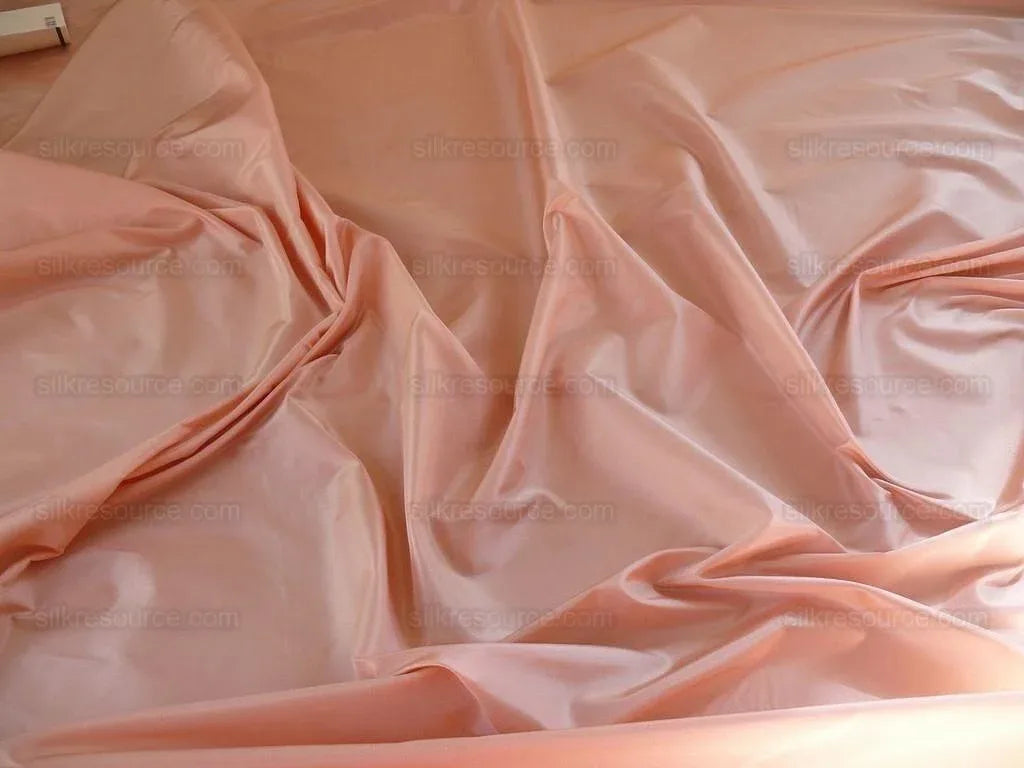 Lee Jofa Le Fenice Silk Taffeta Peach Baby Pink Bty MSRP USD 268/Y