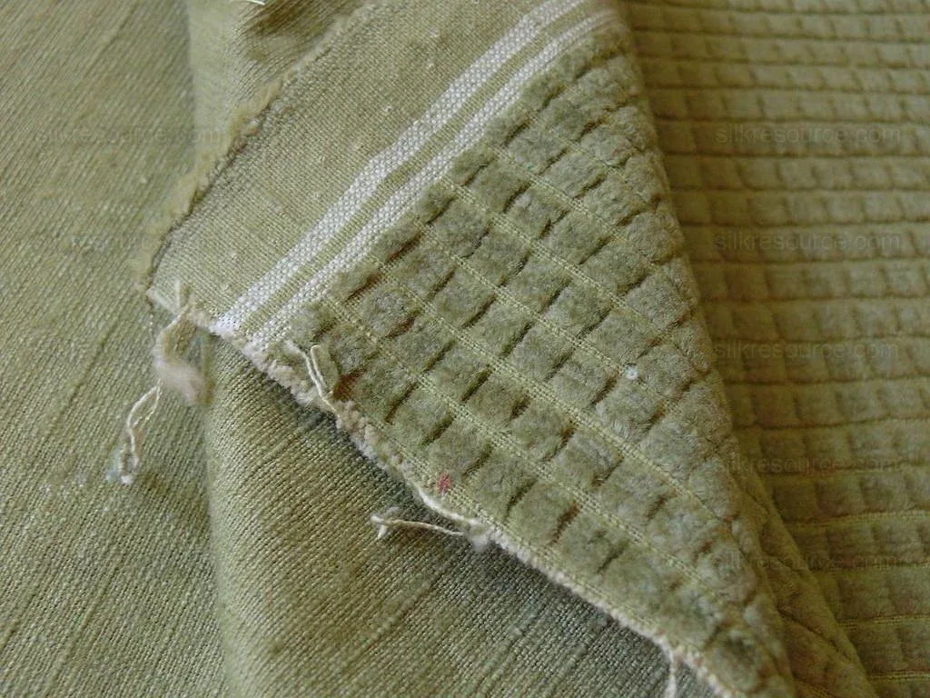 Lee Jofa Groundworks Pushbutton Velvet Celadon Sage Green Square