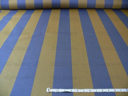 Lee Jofa Stereopticon Stripe "delphin" Copper Blue Purple Gold Silk+wool BY Yard